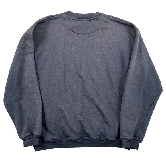 VTG Boston Traders Golfing Sweatshirt Mens XL Golf Bag Blue Pullover - Picture 2 of 6